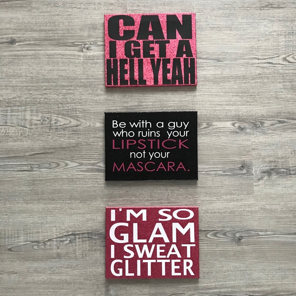 Glitter Wall Art ✨💗 - Picture 2 of 9